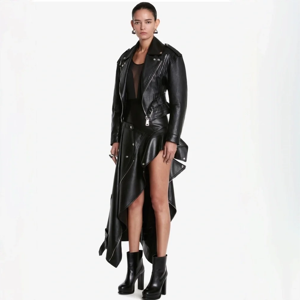 Alexander McQueen Black platform Ankle Boots US8